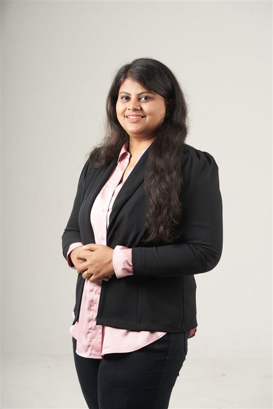 Portrait of Sivaranjani Sivakumar, Chief Financial Officer & MD at KEAAS Global Services